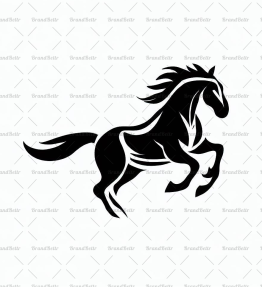 Galoppierendes Pferd